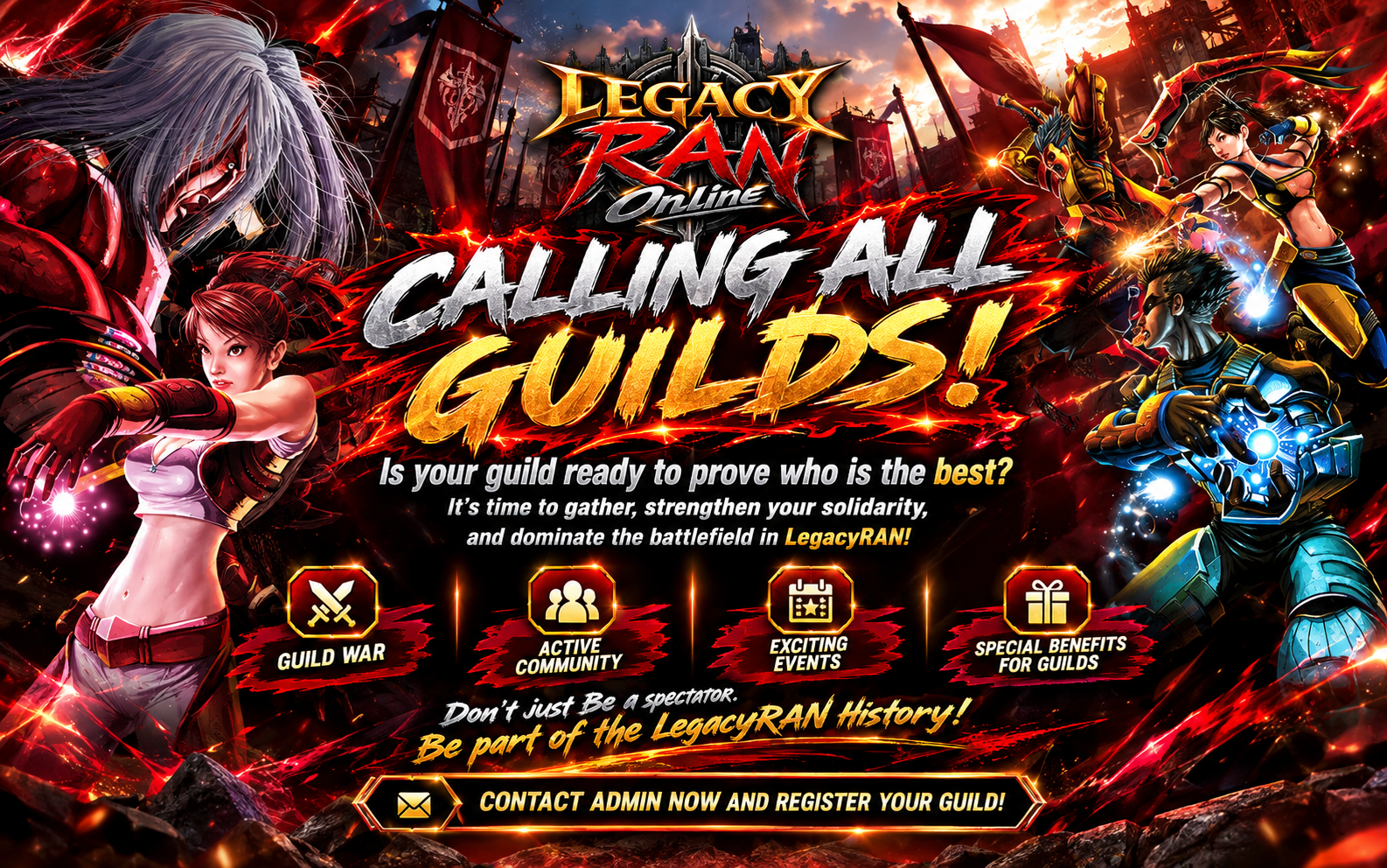🔥 CALLING ALL GUILDS! 🔥